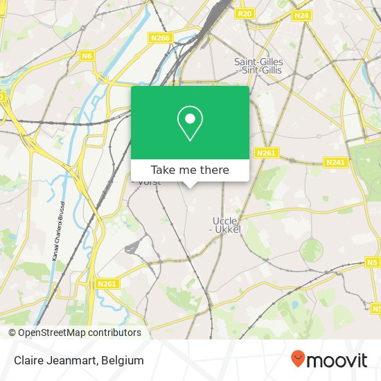 Claire Jeanmart map