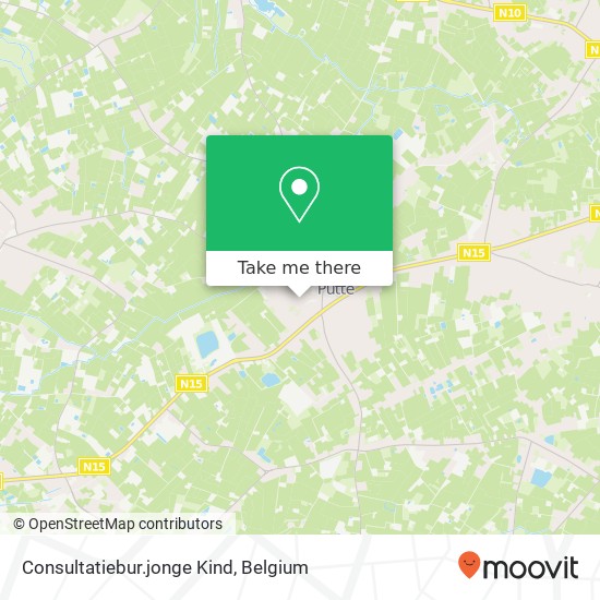 Consultatiebur.jonge Kind map