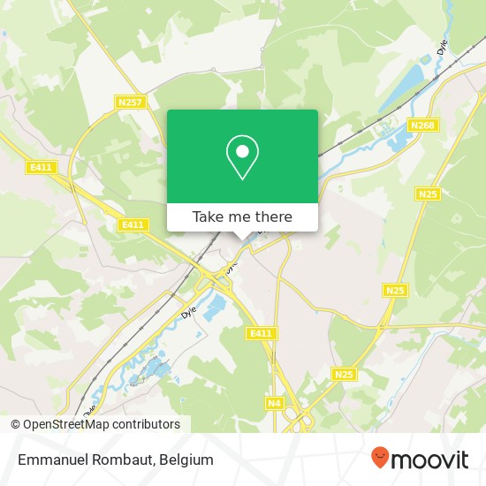 Emmanuel Rombaut map