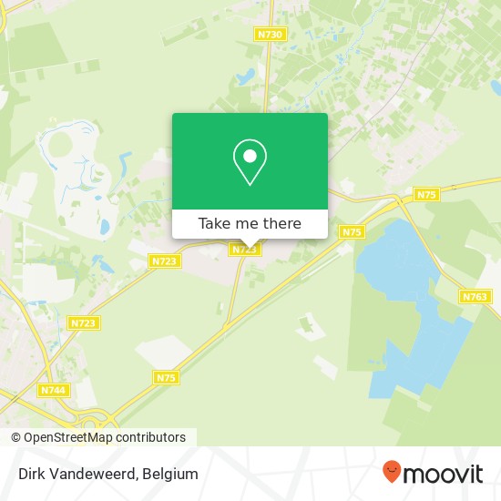 Dirk Vandeweerd map