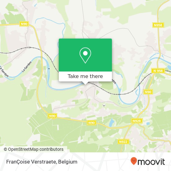 FranÇoise Verstraete map
