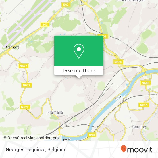 Georges Dequinze map