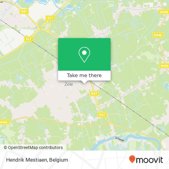 Hendrik Mestiaen map