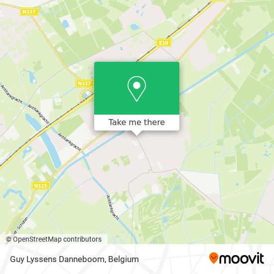 Guy Lyssens Danneboom map