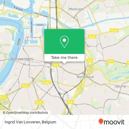 Ingrid Van Looveren map