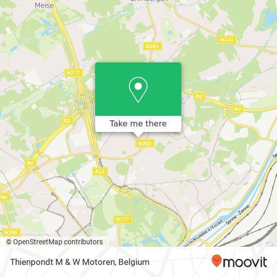 Thienpondt M & W Motoren map