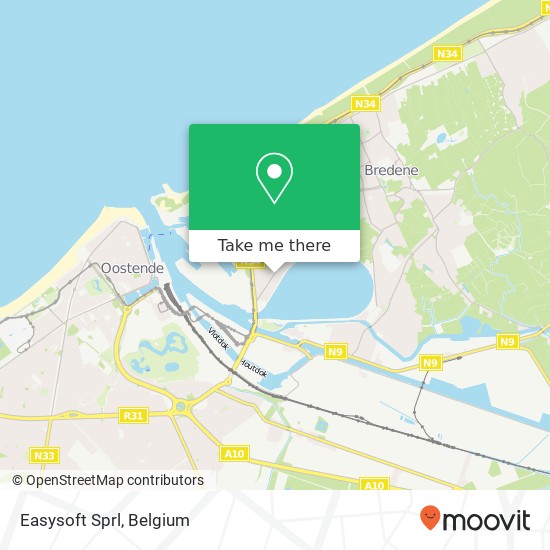 Easysoft Sprl map