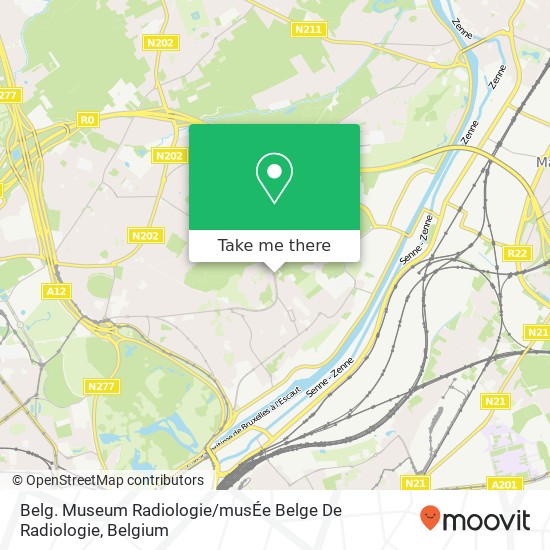 Belg. Museum Radiologie / musÉe Belge De Radiologie map