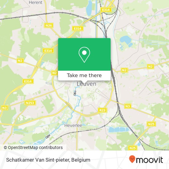 Schatkamer Van Sint-pieter map