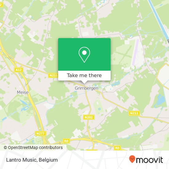 Lantro Music map