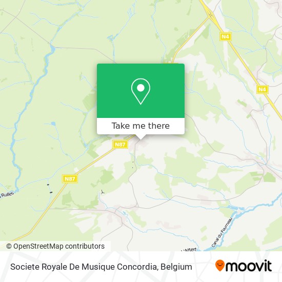 Societe Royale De Musique Concordia map