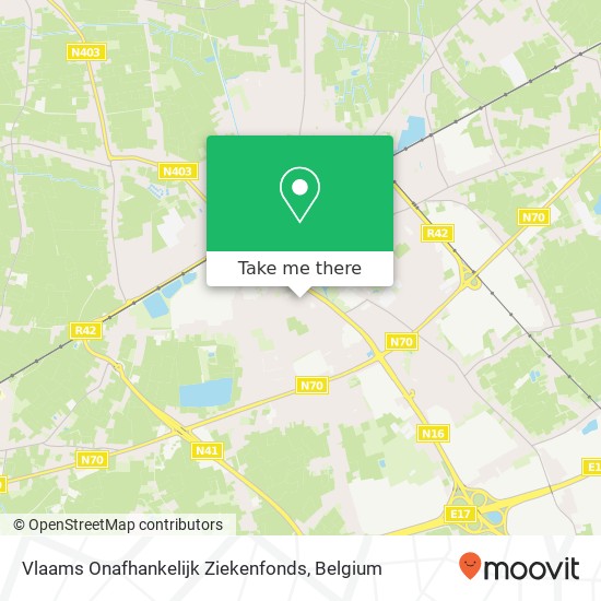 Vlaams Onafhankelijk Ziekenfonds map