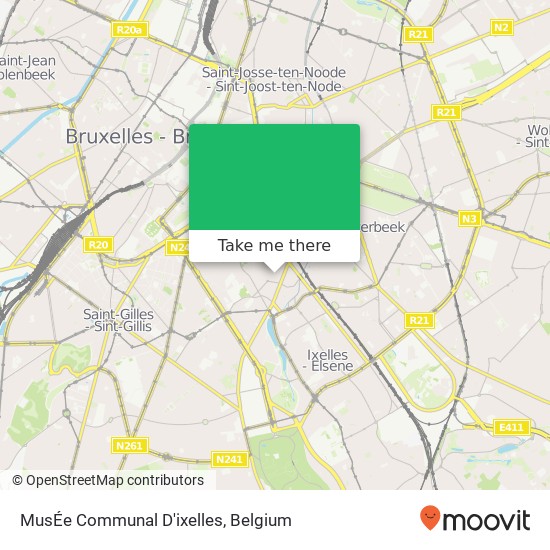 MusÉe Communal D'ixelles map
