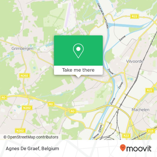 Agnes De Graef map