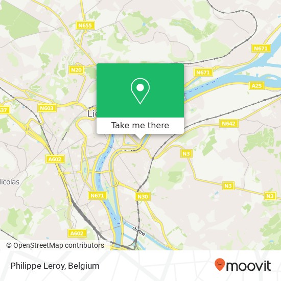 Philippe Leroy map