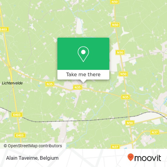 Alain Taveirne map