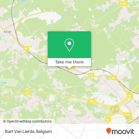 Bart Van Lierde map