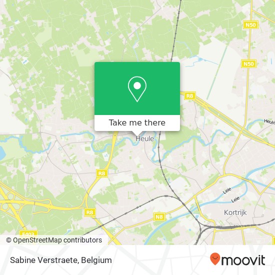 Sabine Verstraete map