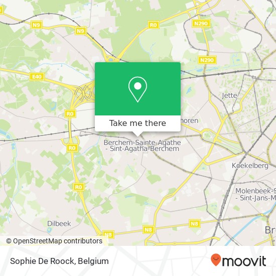 Sophie De Roock map