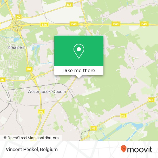 Vincent Peckel map