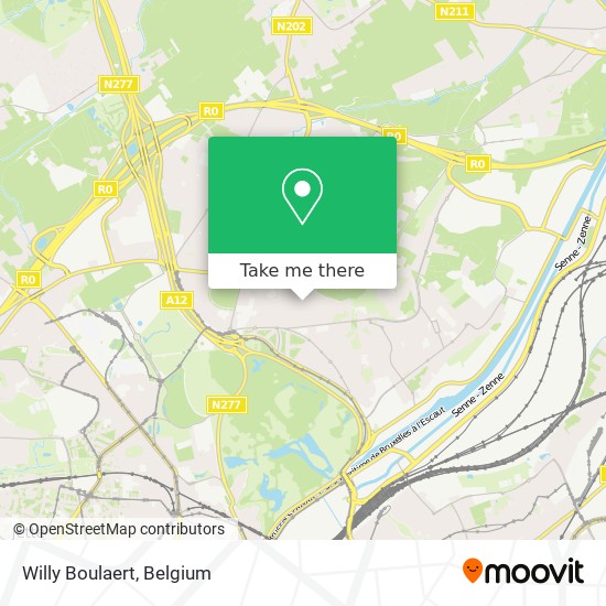 Willy Boulaert map