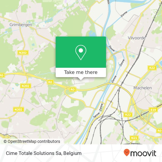 Cime Totale Solutions Sa map