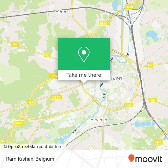 Ram Kishan map