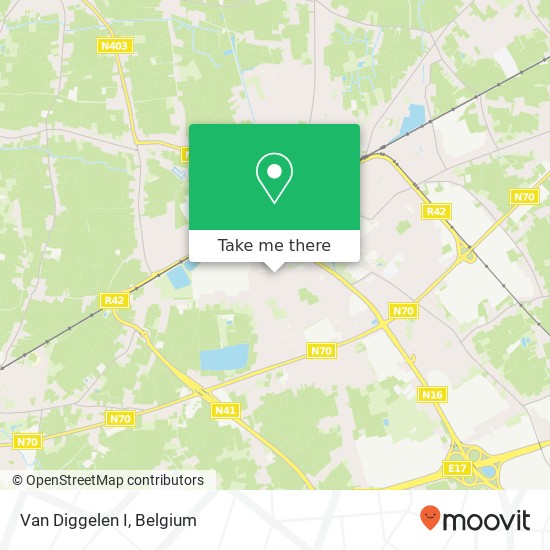 Van Diggelen I map