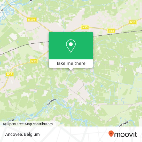 Ancovee map