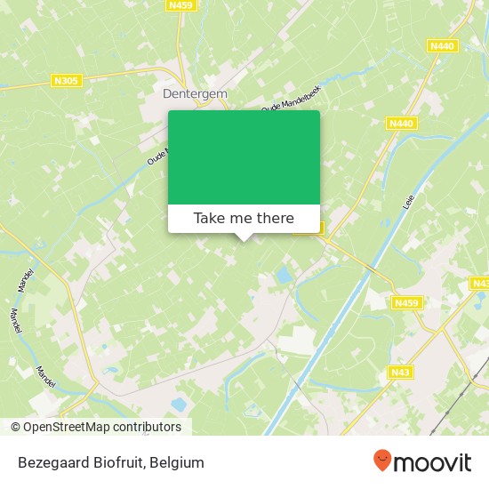 Bezegaard Biofruit map