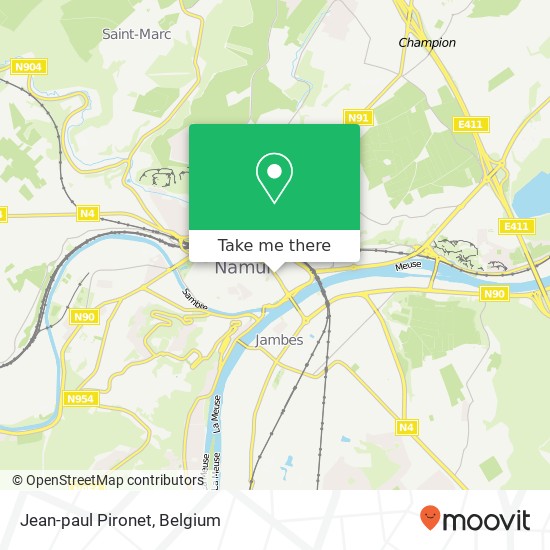 Jean-paul Pironet map