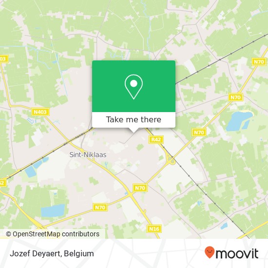 Jozef Deyaert map