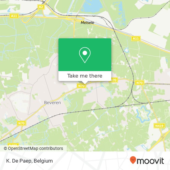 K. De Paep map