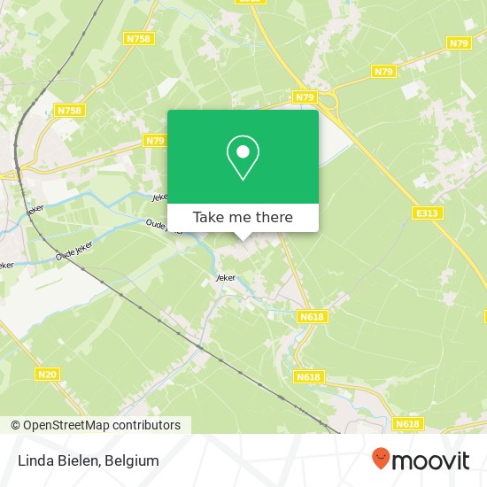 Linda Bielen map