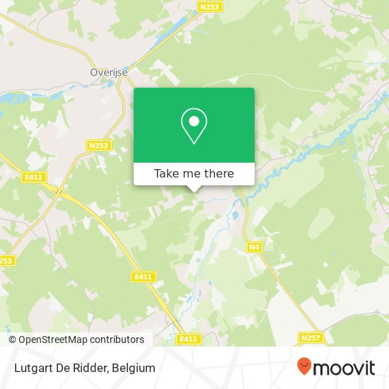 Lutgart De Ridder map