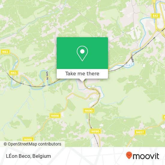 LÉon Beco map