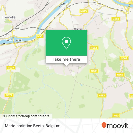 Marie-christine Beets map