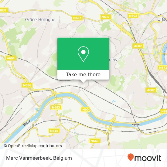 Marc Vanmeerbeek map