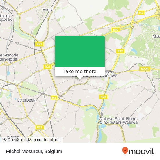 Michel Mesureur map