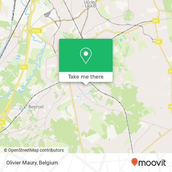 Olivier Maury map