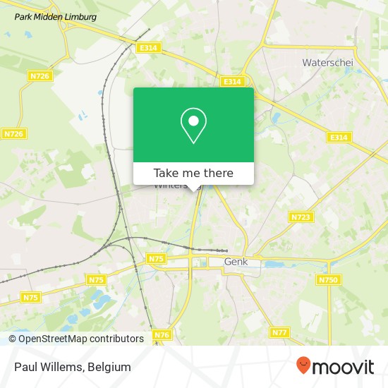 Paul Willems map