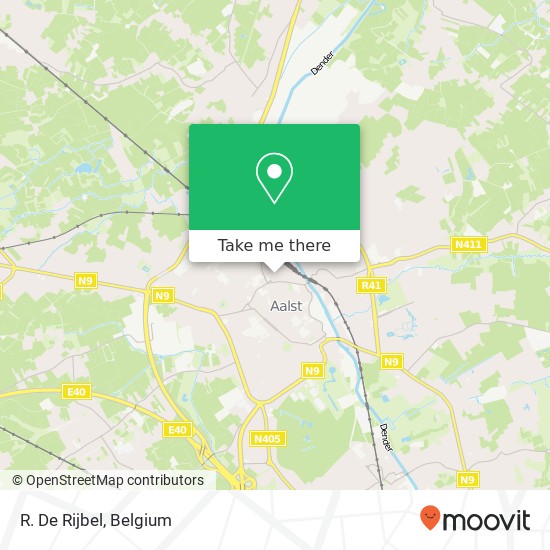 R. De Rijbel map