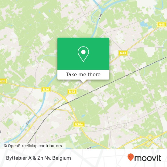 Byttebier A & Zn Nv map