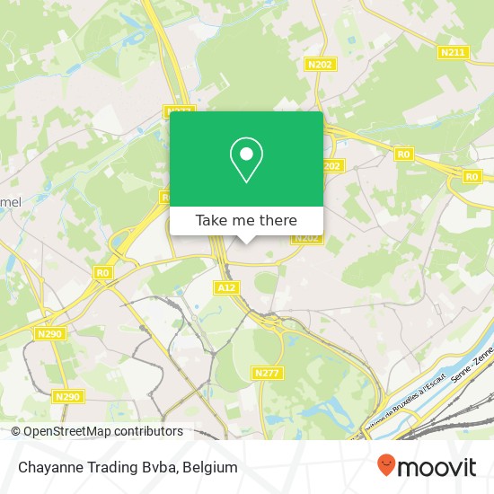 Chayanne Trading Bvba map