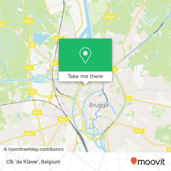 Clb 'de Klaver' map