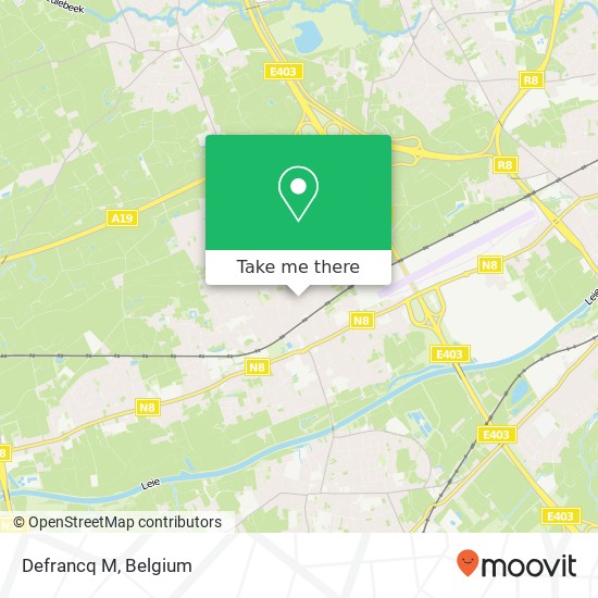 Defrancq M map