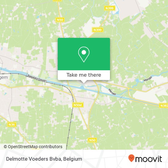 Delmotte Voeders Bvba plan