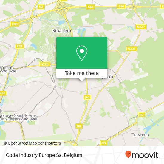 Code Industry Europe Sa map