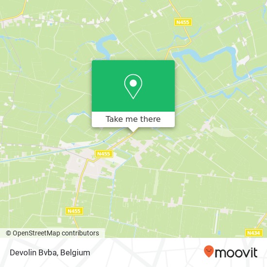 Devolin Bvba map