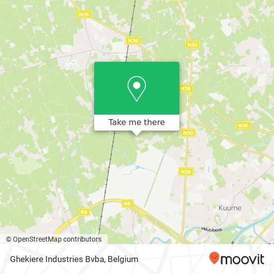 Ghekiere Industries Bvba map